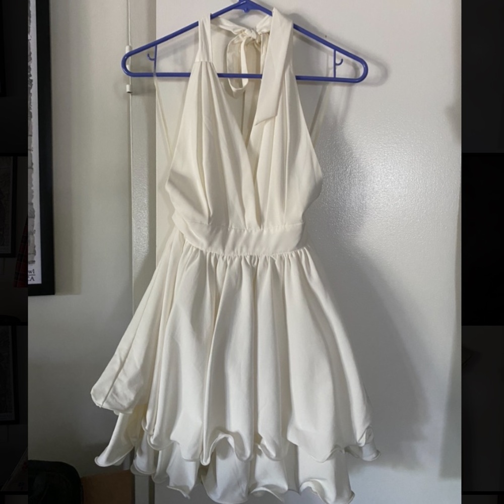 White Marilyn Monroe Style dress